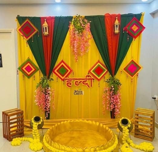 Haldi/Mehndi Decoration